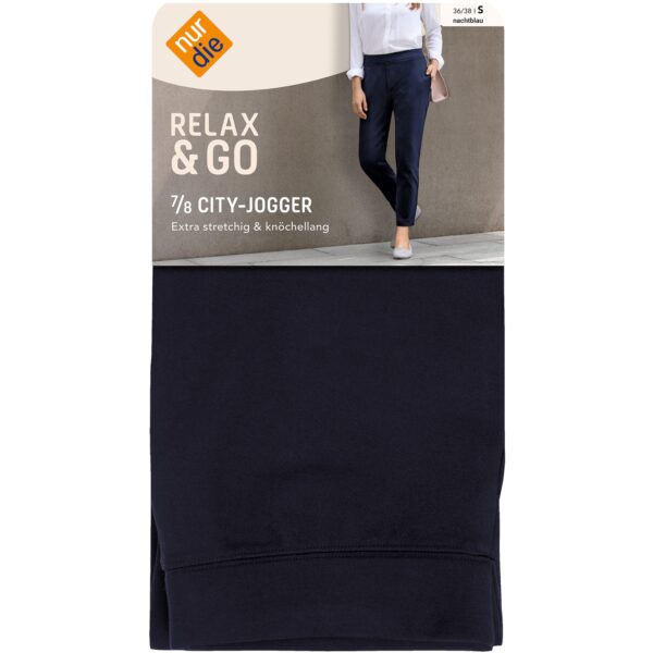 NUR DIE Damen Jogginghose Relax & Go 7/8 City Jogger