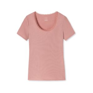 Schiesser Damen T-Shirt Rib & Lace