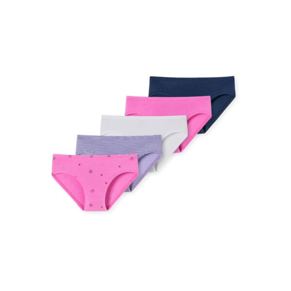 Schiesser Mädchen Slip 95/5 Organic Cotton 5er Pack