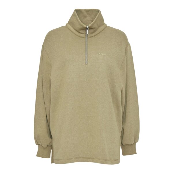 mazine Damen Sweatshirt Barry Half Zip