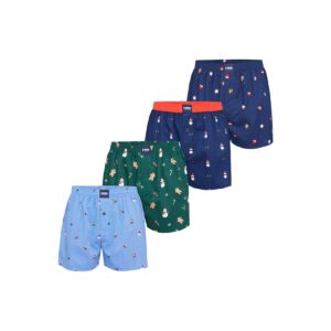 Happy Shorts Herren Boxer XMAS 4er Pack