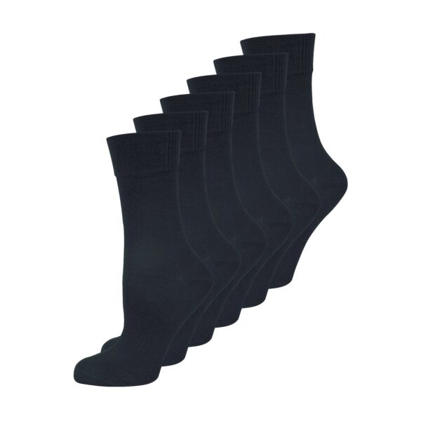 NUR DIE Damen Freizeitsocken Bambus 6er Pack