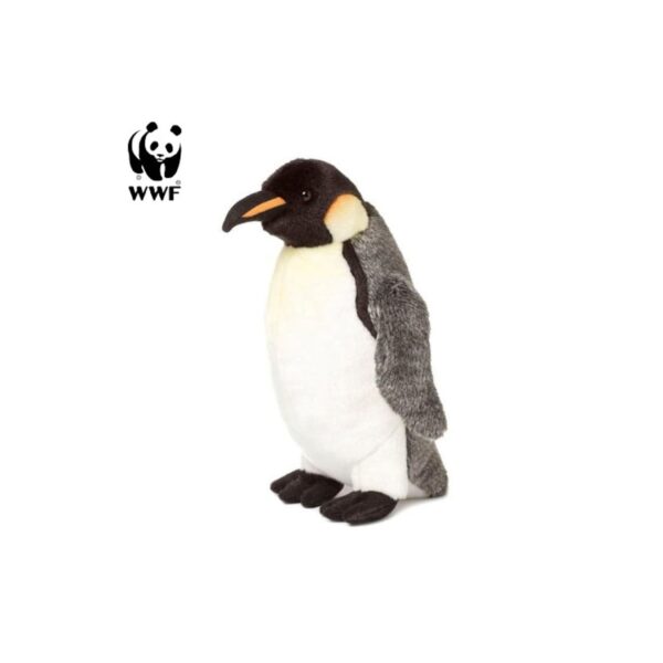 WWF - Plüschtier - Kaiserpinguin (33cm) Pinguin lebensecht Kuscheltier Stofftier