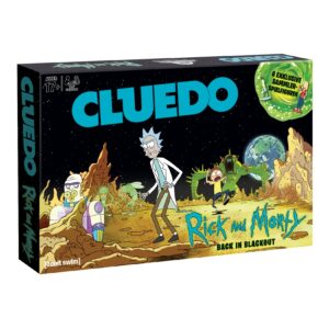 Cluedo Rick and Morty Brettspiel Gesellschaftsspiel Brettspiel Spiel Deutsch