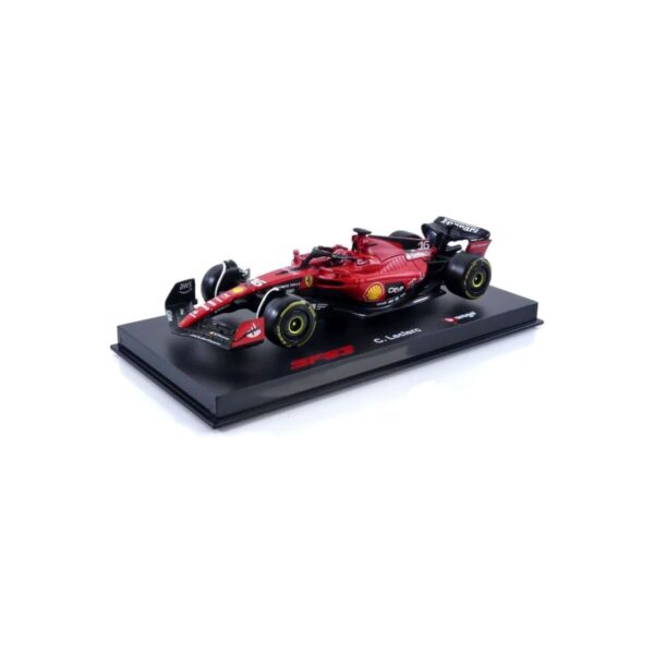 Bburago 18-36835L - Modellauto - F1 Ferrari SF-23 #16 Leclerc (mit Helm