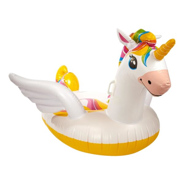 INTEX 57561NP - Schwimmtier - zauberhaftes Einhorn (198x140x102cm) Ride-On Floater