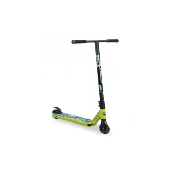 Byox Kinderroller Leguan PU-Räder ABEC-9 Lager TPR-Griffe Aluminium max 100 kg grün