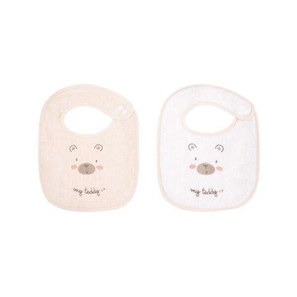 Kikkaboo Babylatz Frottee 2-teiliges Set