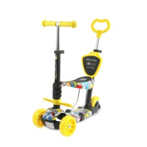 Lorelli Kinderroller Draxter Plus 3 in 1 Schiebestange