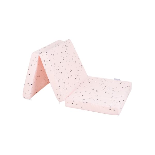 Kikkaboo Babybett-Faltmatratze Bear with me 120 x 60 x 5 cm Bezug 100% Baumwolle rosa