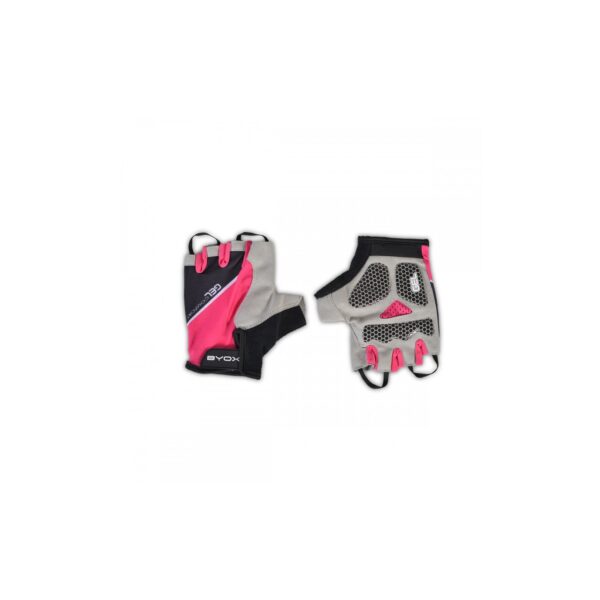 Byox Kinder-Fahrradhandschuhe AU201 pink Gel-Polster