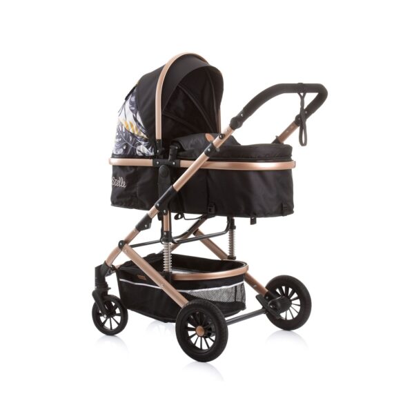 Chipolino Kombikinderwagen 2 in 1 Estelle Babywanne Sportsitz verstellbar bunt