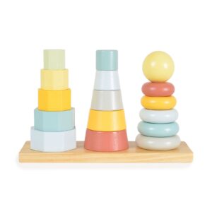 Tooky Toy Holz-Stapelturm-Set TKF008B