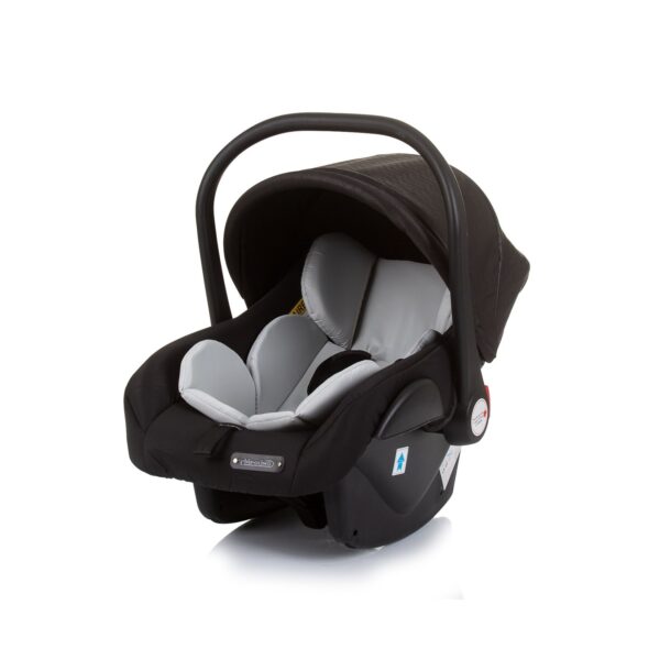 Chipolino Babyschale Havana i-Size (40-85cm) Gruppe 0+ bis 13 kg Gurt Sonnendach schwarz grau