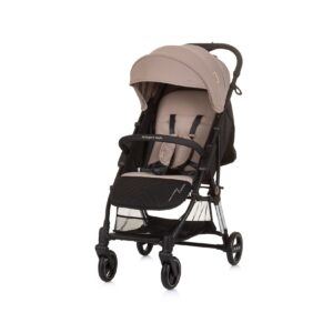 Chipolino Kinderwagen Move on 6 kg klappbar gefederte Vorderräder verstellbar braun