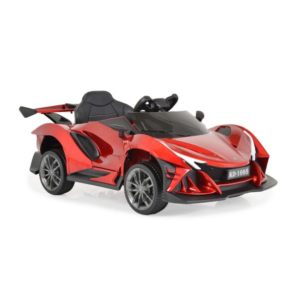 Moni Kinder Elektroauto Flash metallic 4 Motoren