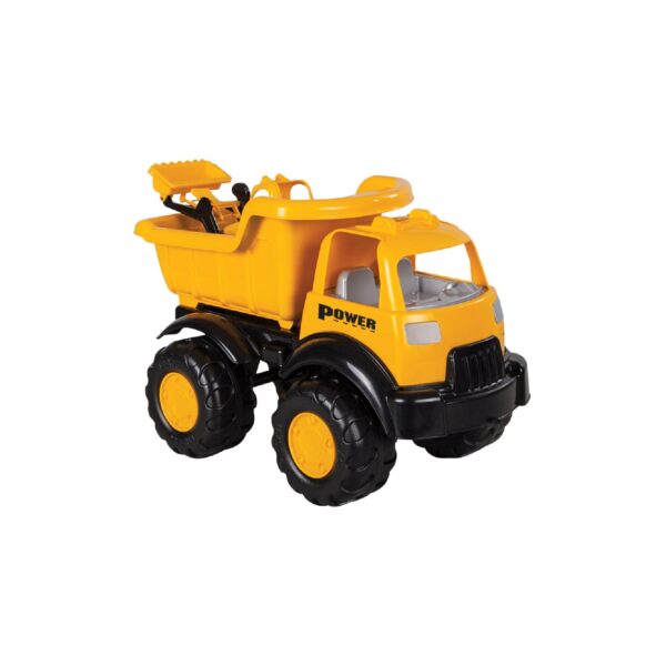 Pilsan Spielzeug Baustellen LKW 49 x 31 x 26 cm mit Bulldozer 06518