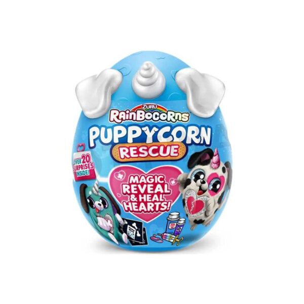 Zuru 9261 - Rainbocorns - Puppycorn Rescue - Plüschfigur mit Zubehör