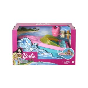 Mattel GRG29 - Barbie - Speedboot mit Zubehör