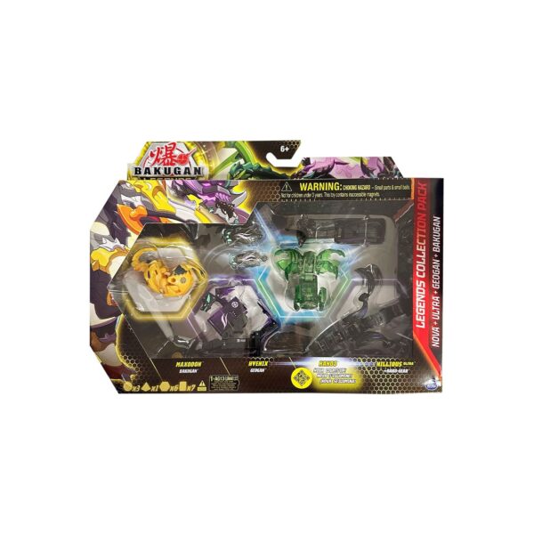 Spin Master 6065913 (20140073) - Bakugan Legends - Legends Collection Pack - Maxodon