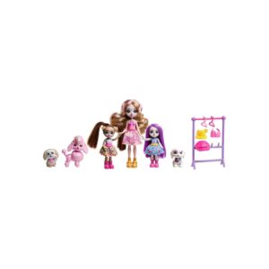 Mattel HNV26 - Enchantimals - Glam Party - Puppen Spielset