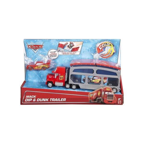 Mattel CKD34 - Disney Pixar Cars - Macks Farbwechsel-Station