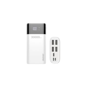 Powerbank 30.000mAh Externer Akku weiß