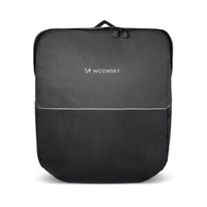 Fahrradgepäckträger 20l Fahrradtasche Gepäckträgertasche Schwarz (WBB32BK)