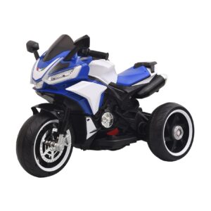 Kinder Dreirädriges Motorrad 12V Bluetooth MP3 USB Funktion LED Licht