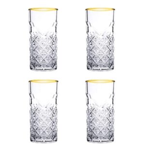 Timeless Gold 450ml 4er Cocktailglas