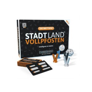 Denkriesen Spielware STADT LAND VOLLPFOSTEN® Brettspiel - Intellig...