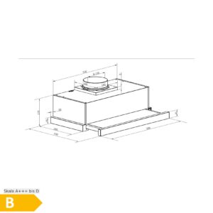 PKM Dunstabzugshaube UBH6002-2H