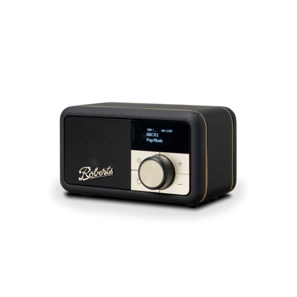 Revival Petite   black   tragbares FM / DAB+ Radio mit Bluetooth und integriertem Akku