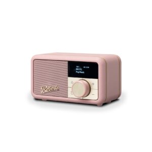 Revival Petite   dusky pink   tragbares FM / DAB+ Radio mit Bluetooth und integriertem Akku