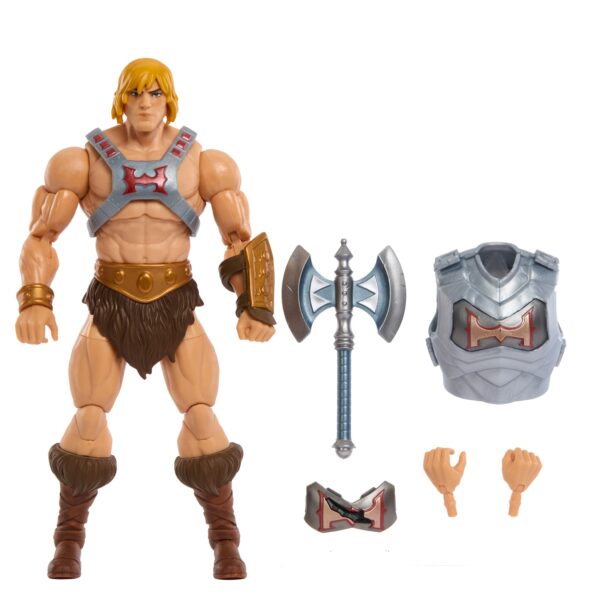 Masters of the Universe Masterverse Core Battle Armor He-Man Actionfigur Figur