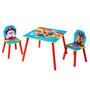 Paw Patrol - Set aus Tisch und 2 Stühlen für Kinder