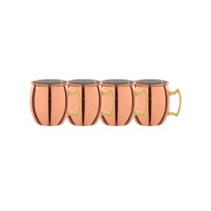 4-er Set Mini Moscow Mule Becher