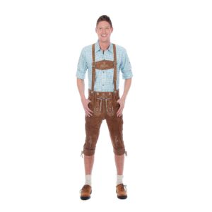 Trachtenlederhose Kniebundhose Wildbockleder