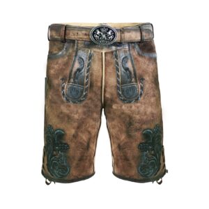 Kurze Wildbock Lederhose Florian