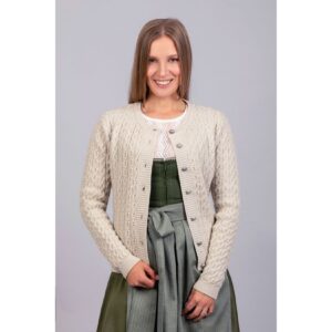 Strickjacke Marlene creme