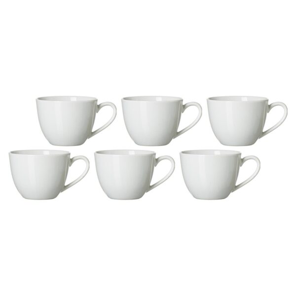 Ritzenhoff & Breker Kaffeetassen Bianco 430 ml 6er Set