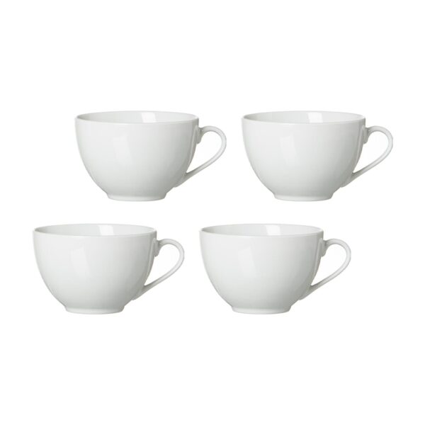 Ritzenhoff & Breker Cappuccinotassen Bianco 300 ml 4er Set