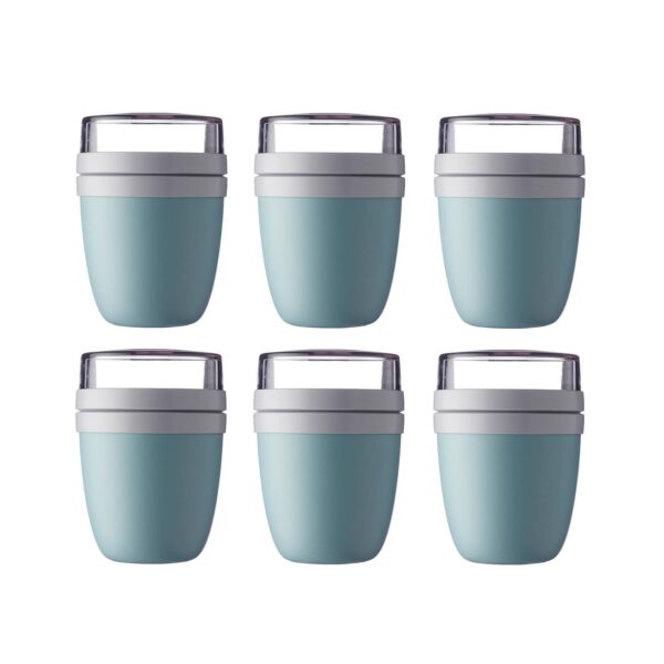 Mepal Lunchpot Ellipse ø 10.7 cm 6er Set