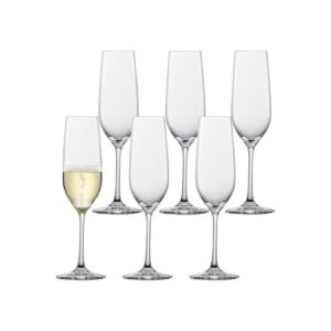 Schott Zwiesel Sektgläser mit Moussierpunkt Viña 227 ml 6er Set