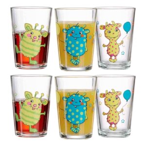 Ritzenhoff & Breker Kindergläser Monsterchen 205 ml 6er Set