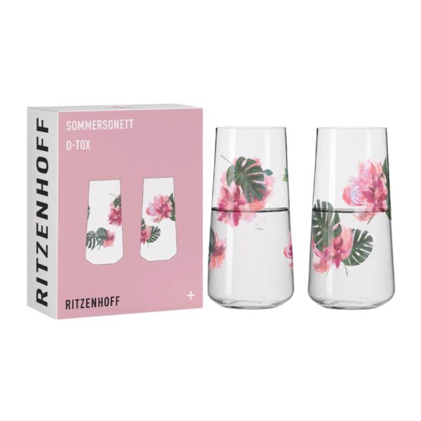 Ritzenhoff Universalglas Sommersonett 614 ml 2er Set