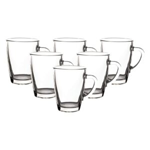 LUXENTU Kaffeebecher Teebecher Nordic 300 ml 6er Set