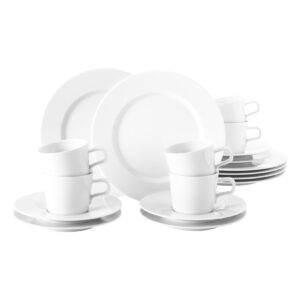 Seltmann Weiden Kaffeeservice No Limits Weiß 18er Set