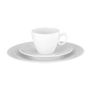 Seltmann Weiden Kaffeeservice Trio Weiß 18er Set