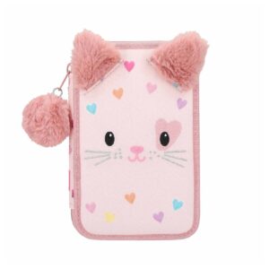 Depesche 2-Fach Federtasche KITTY LOVE Princess Mimi 19 x 12 x 5